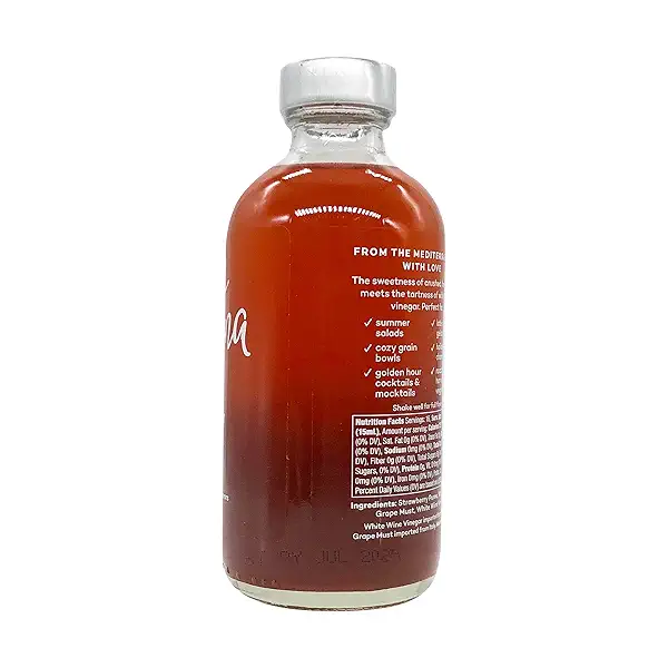 Crushed Strawberry Vinegar, 8 fl oz 9