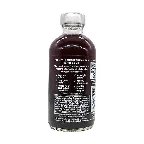 Crushed Blueberry Vinegar, 8 fl oz 6