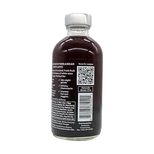 Crushed Blueberry Vinegar, 8 fl oz 4