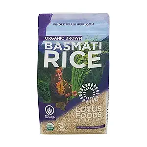 Organic Brown Basmati Rice, 30 oz
