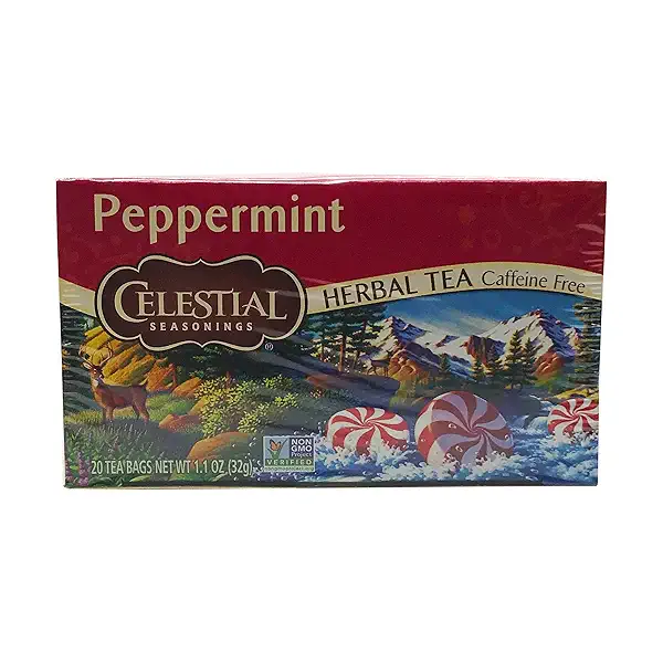 Caffeine Free Peppermint Herbal Tea - 20ct, 1.1 oz 1