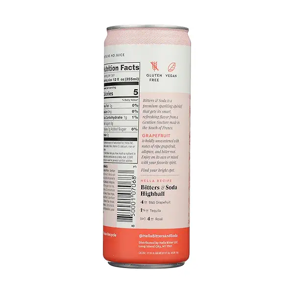 Grapefruit Bitters & Soda, 12 fl oz at Whole Foods Market