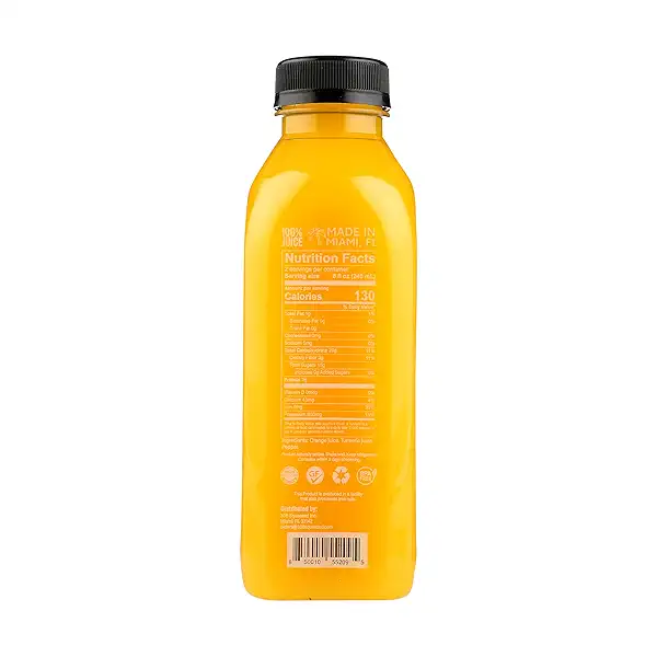 Orange Turmeric Pepper Juice at Whole Foods Market