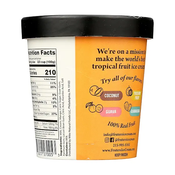 Mango Ice Cream at Whole Foods Market