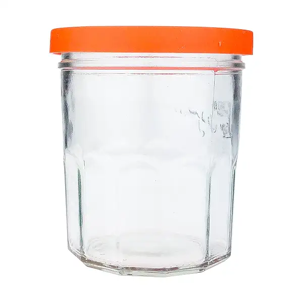 Snap Cover Jam Jar Glass 11 Ounce 8