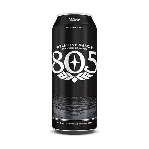 805 Blonde Ale Beer, Single, 24 fl oz Can, 4.7% ABV 1