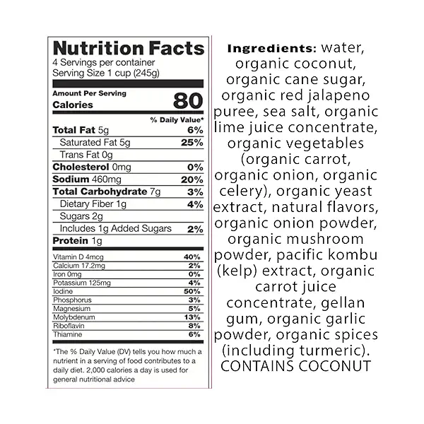Organic Thai Coconut Broth, 32 fl oz 2