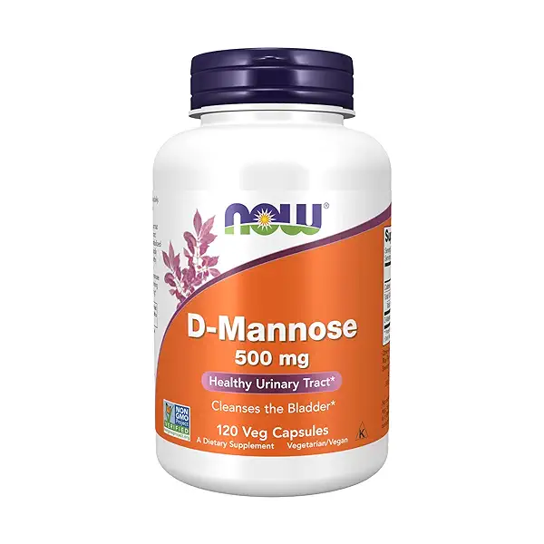D-Mannose 500 mg - 120 Veg Capsules 1