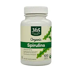 Spirulina Tablets, 3000 mg, 100 vegan tablets