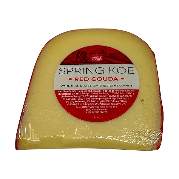 Red Wax Gouda Cheese at Whole Foods Market
