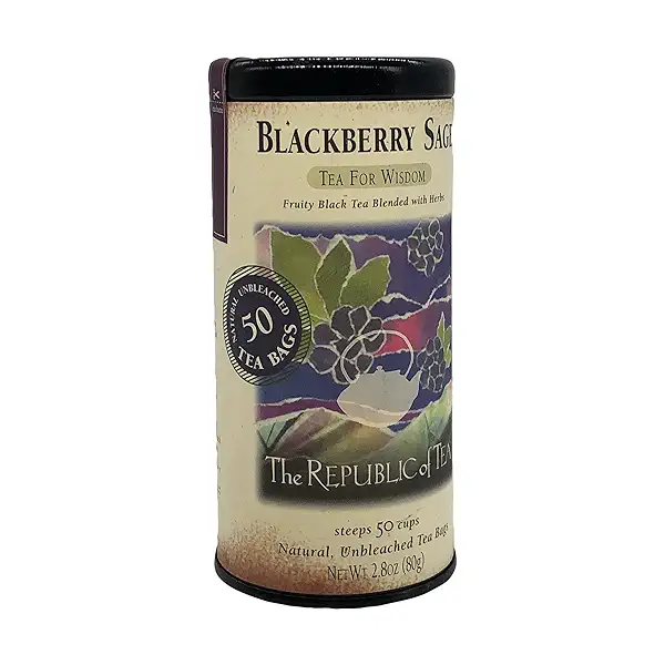 Blackberry Sage Black Tea, 50 Tea Bags, 2.8 oz 3