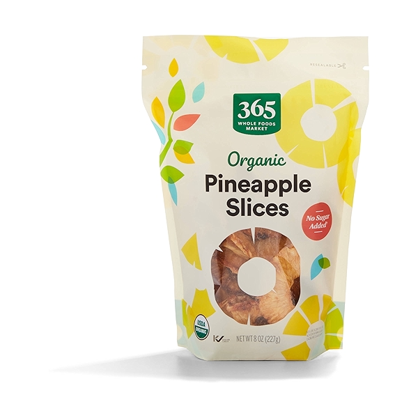 Organic Unsweetened Dried Pineapple, 8 oz at Whole Foods Market