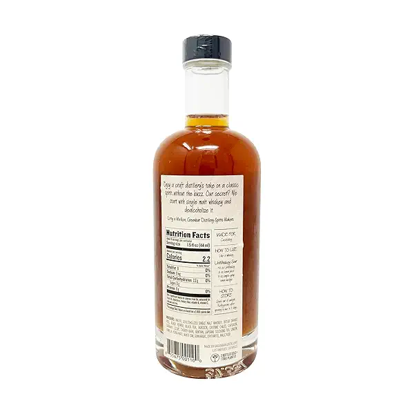 UnWhiskey Non Alcoholic Spirit, 375 ml 6