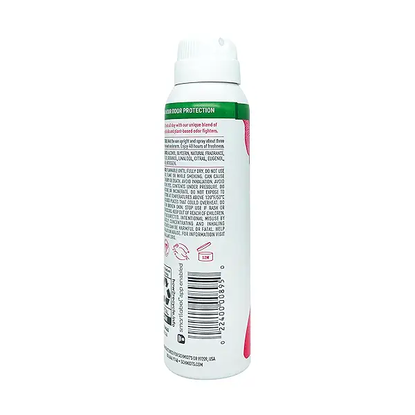 Rose & Vanilla Deodorant Spray, 3.2 oz 7