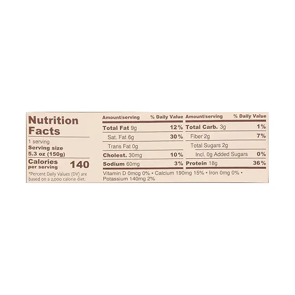 Organic Plain Icelandic Style Skyr Yogurt 6