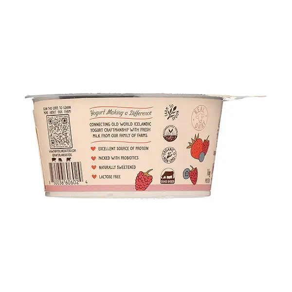 Organic Meadow Berry Icelandic Style Skyr Yogurt 2