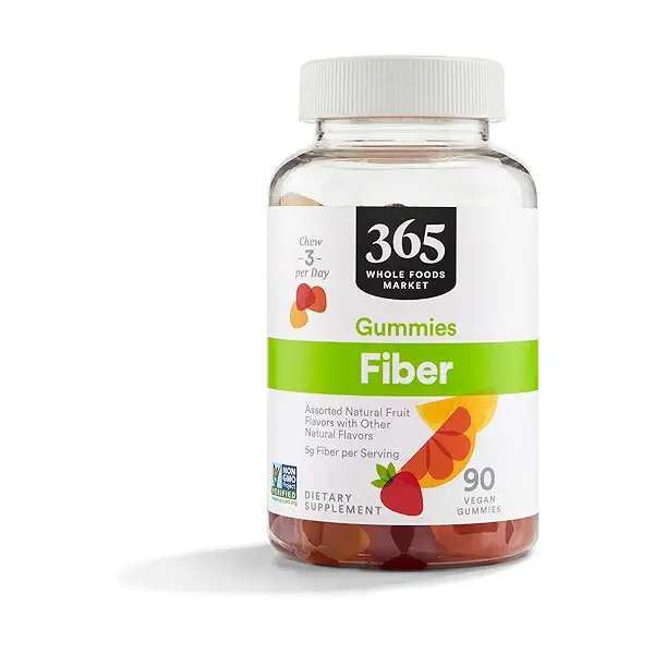 Fiber Gummy, 90 vegan gummies 1