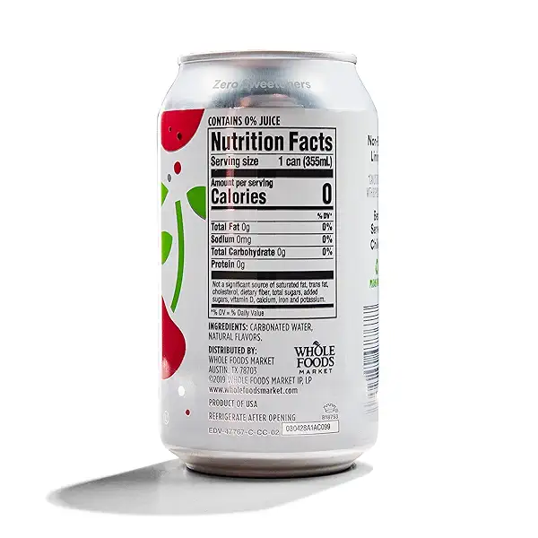 Black Cherry Sparkling Water, 12 fl oz at Whole Foods Market