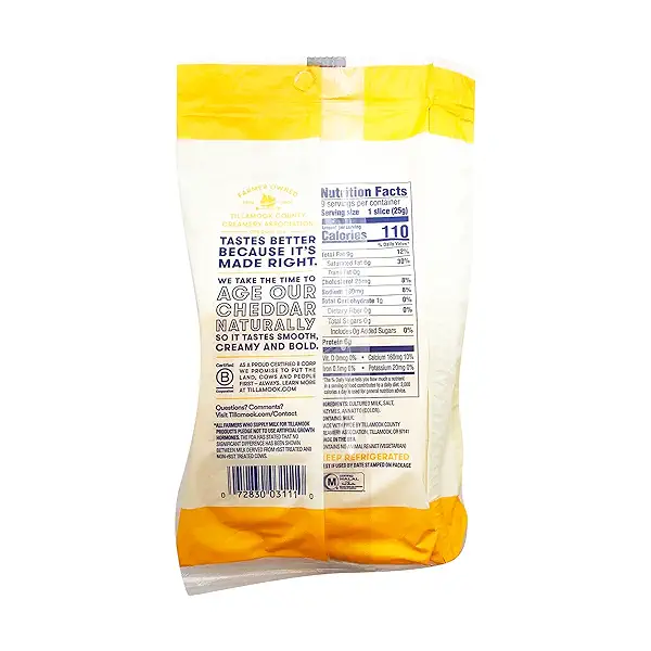 Sliced Medium Cheddar Sliced, 8 oz 2