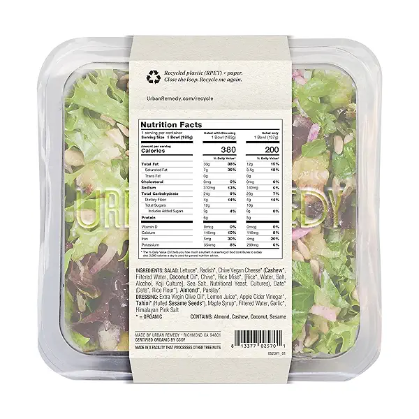 Organic Summer Salad 6.5oz, Dairy Free at Whole Foods Market