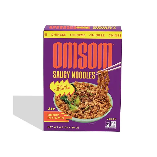 Chili Sesame Saucy Noodles, 4.8 oz 3