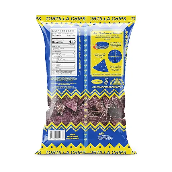 Blue Corn with a Flash of Lime Totopos, 9oz 3