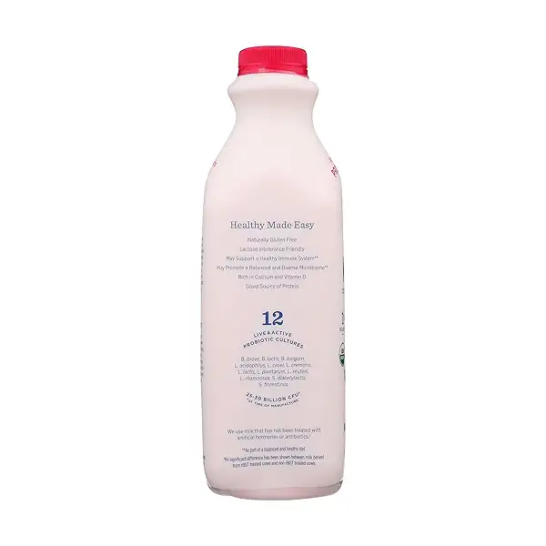 Organic Lowfat Raspberry Kefir, 32 fl oz 6