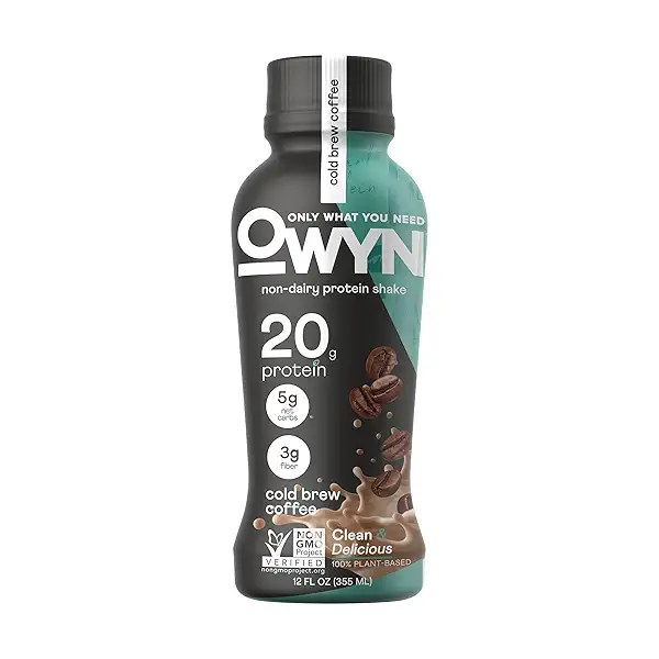 Cold Brew Plant Based Protein Shake, 12 fl oz 1