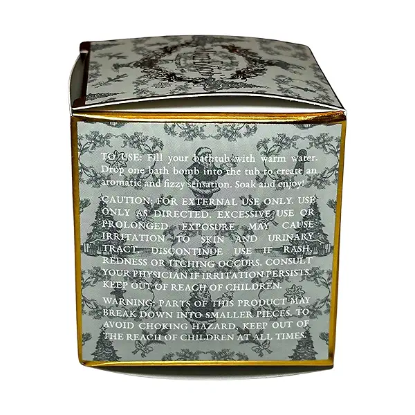 Christmas Cookie Bath Bomb, 1 bath bomb 3