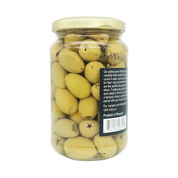 Moroccan Green Pitted Olives, 12.5 oz 7