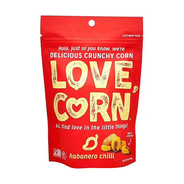 Snack Corn Habnro Shre Crunchy Corn Habanero 1