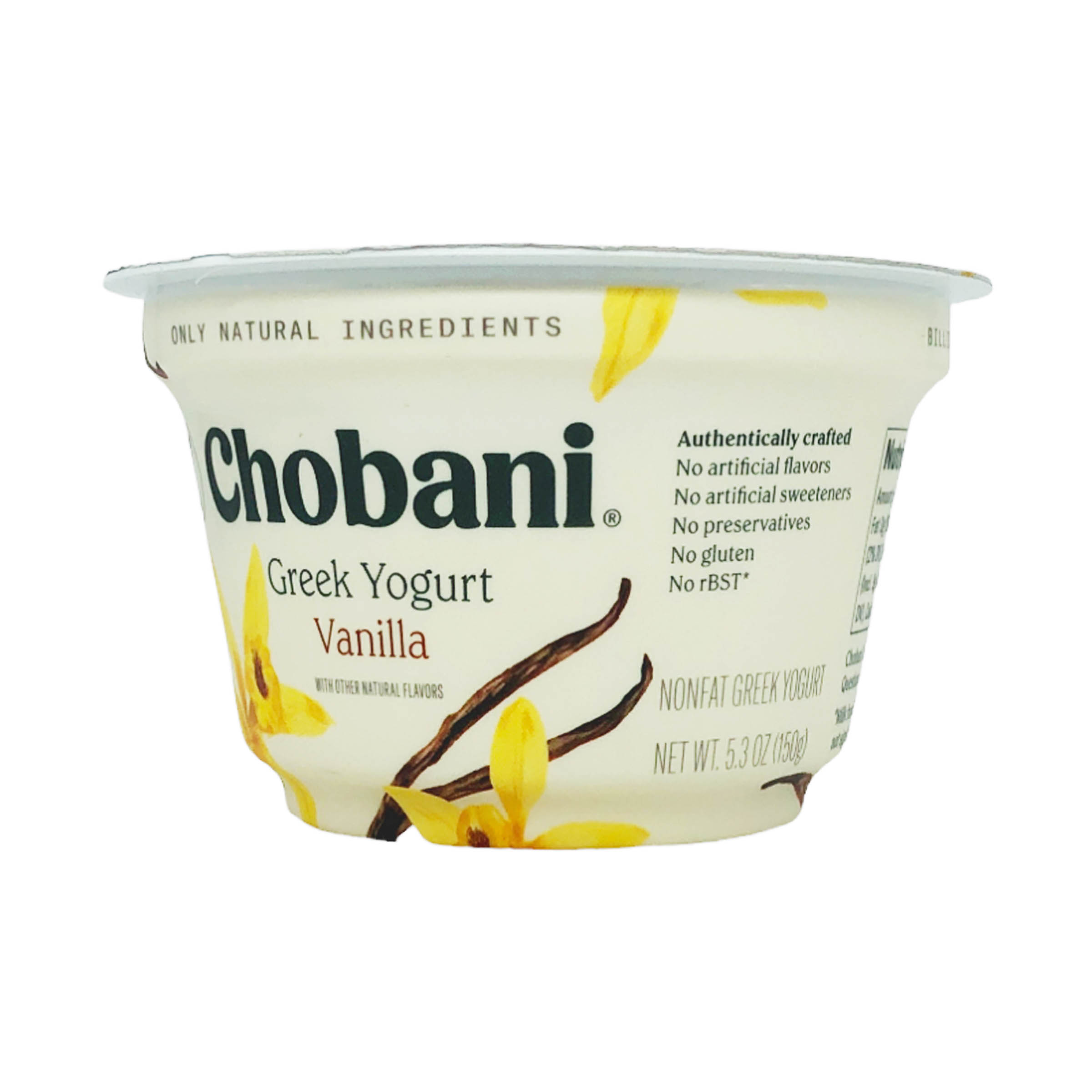 Chobani Greek Yogurt Vanilla Flavor edu.svet.gob.gt