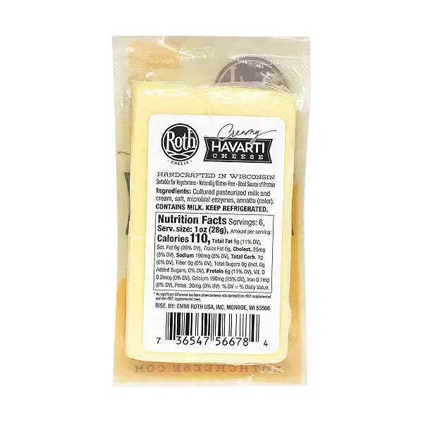 Roth® Original Havarti Cheese, 6 oz 2