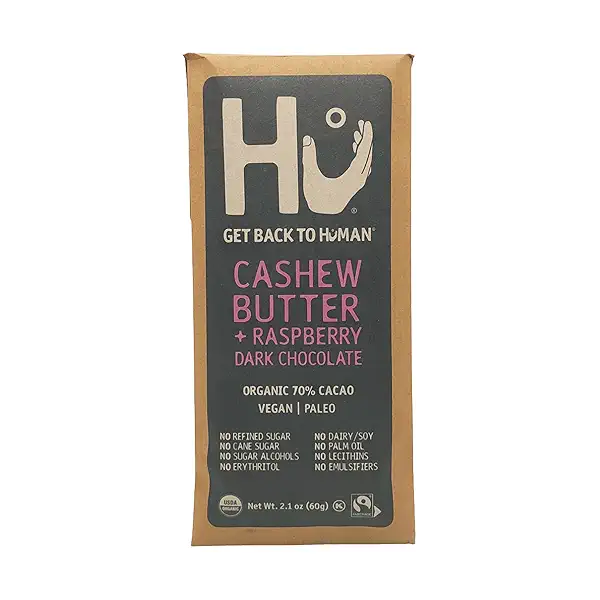 Cashew Butter Raspberry Jelly Dark Chocolate Bar, 2.1 oz 1