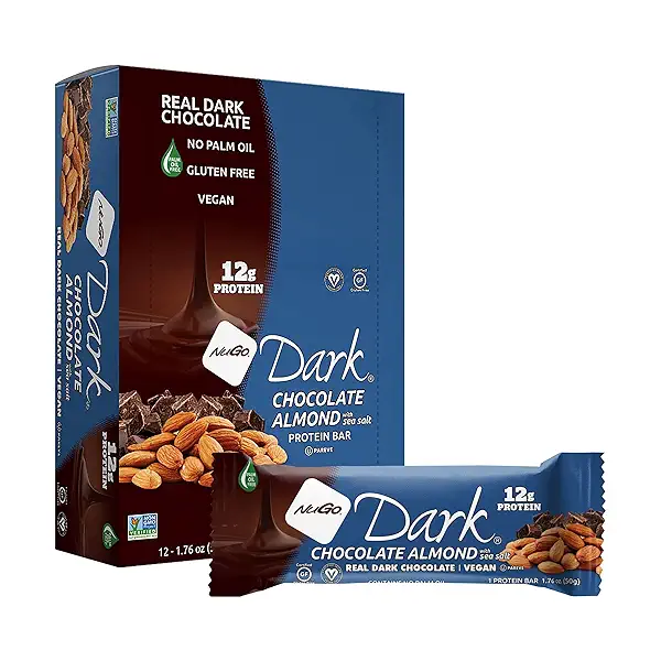 Dark Chocolate Almond Protein Bar, 12 Count 4