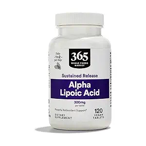 Alpha Lipoic Acid 300 MG, 120 vegan tablets