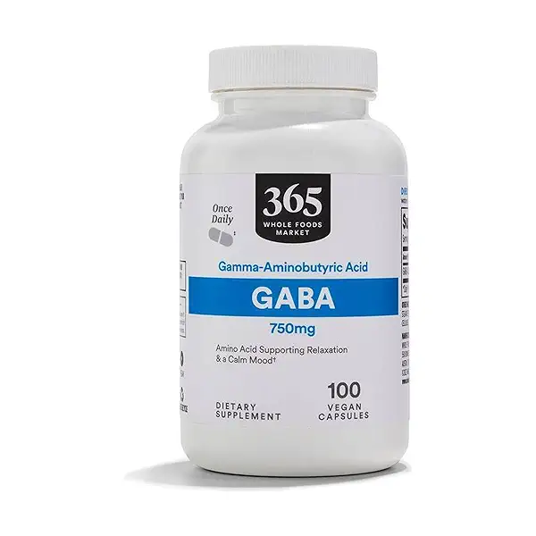GABA Capsules 750 mg, 100 vegan capsules 1