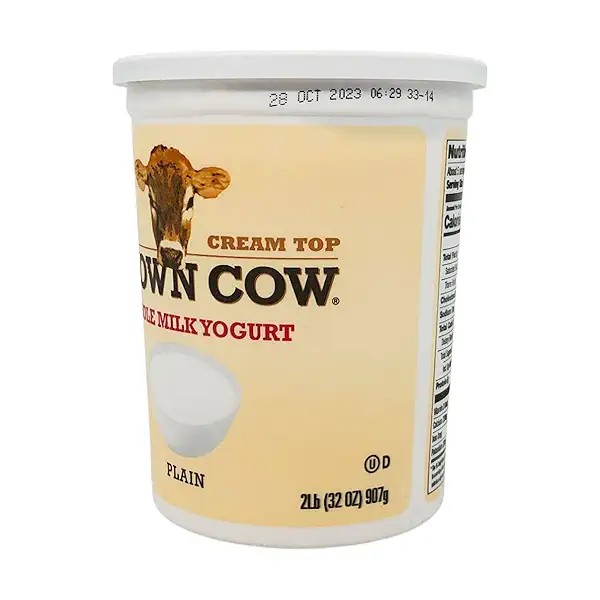 Plain Cream Top Yogurt, 2 lb 2