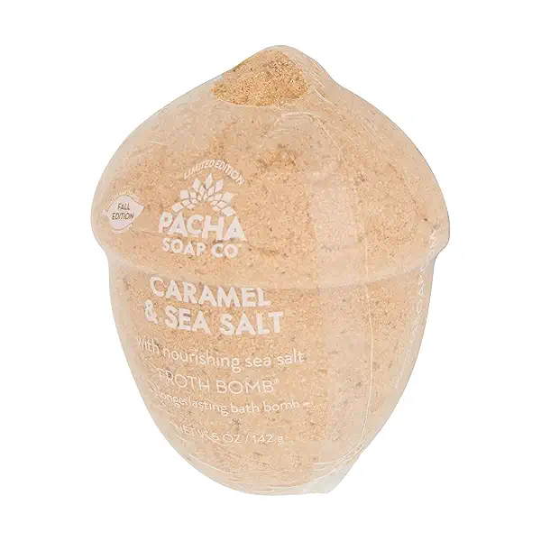 FROTH BOMB, CARAMEL & SEA SALT, 5 OZ, EACH 3