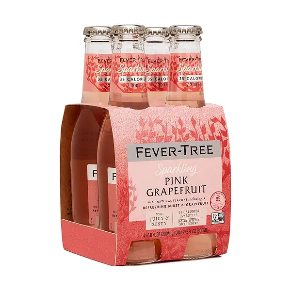 FeverTree Sparkling Pink Grapefruit 200ml, 6.8 fl oz at Whole Foods Market
