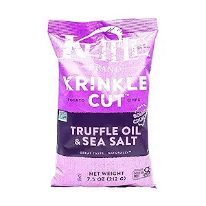 Truffle Oil & Sea Salt Krinkle Cut Potato Chips, 7.5 oz