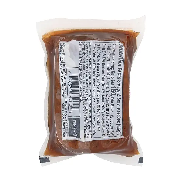 TOFU CUTLET TERIYAKI 8