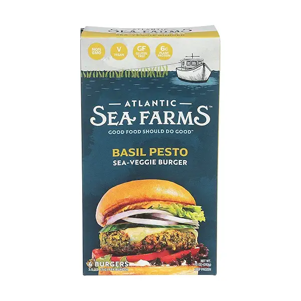 BASIL PESTO SEA-VEGGIE BURGER 3