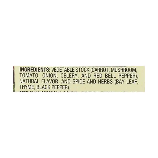 STOCK VEGETABLE 10