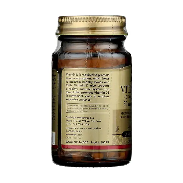 VITAMIN D3 2200 IU (CHOLECALCIFEROL), 50 vegetable capsules 11