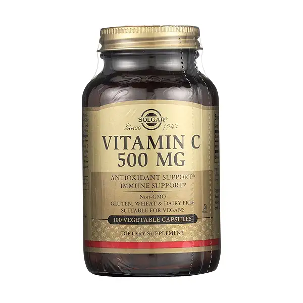 VITAMIN C 500 MG, 100 vegetable capsules 1