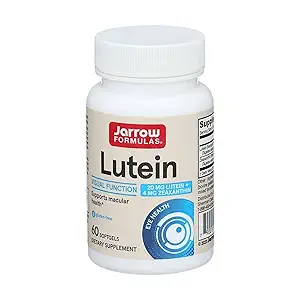 Lutein Softgels, 20 mg, 60 softgels