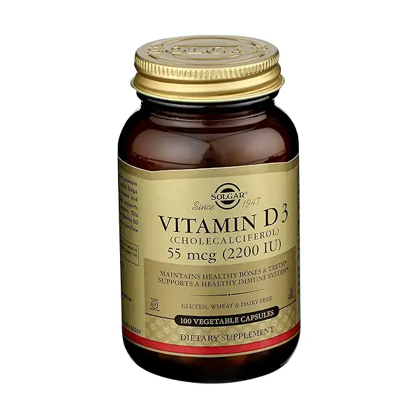 VITAMIN D3 2200 IU (CHOLECALCIFEROL), 100 vegetable capsules 10