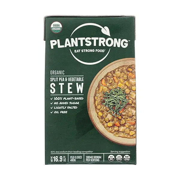 ORGANIC PLANT-BASED STEW - SPLIT PEA & VEGETABLE, 16.9 fl oz 1