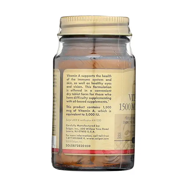 DRY VITAMINE A 5000 IU, 100 tablets 5